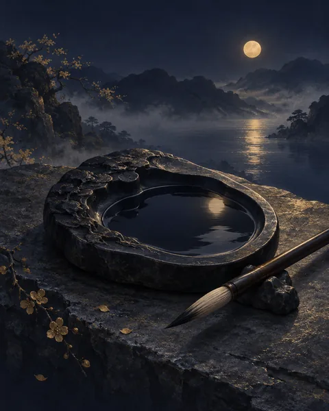 Inkstone Eastern Wisdom Card illustration